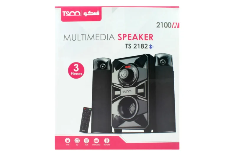 اسپیکر سه تیکه تسکو مدل TSCO TS 2182